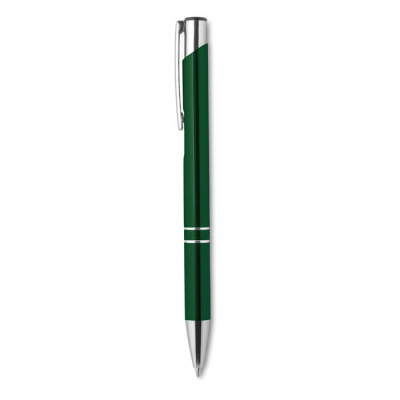 Recycled aluminium ball pen зеленый