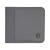Бумажник VICTORINOX Travel Essentials Bi-Fold Wallet, с защитой от сканирования RFID, серый, полиэстер, 11x2x10 см