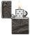 Зажигалка ZIPPO Marble Pattern с покрытием High Polish Black, латунь/сталь, чёрная, 38x13x57 мм Зажигалка ZIPPO Marble Pattern с покрытием High Polish Black, латунь/сталь, чёрная, 38x13x57 мм