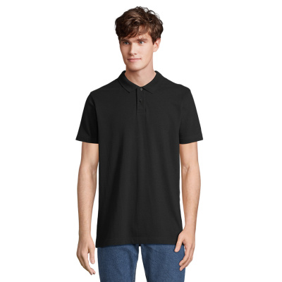 Рубашка-поло унисекс PULSE, тёмно-синий, 2XL, 100% хлопок, 170 г/м2