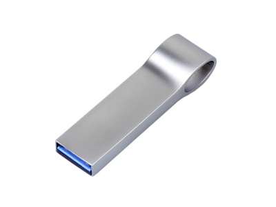 USB 2.0-флешка на 16 Гб с мини чипом, компактный дизайн, боковое отверстие для цепочки , размер 16ГБ