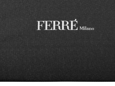 Зонт складной автоматический Ferre Milano, черный
