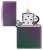 Зажигалка ZIPPO классическая с зелено-фиолетовым покрытием | Classic Iridescent, латунь/сталь, фиолетовая, матовая, 38x13x57 мм Зажигалка ZIPPO классическая с зелено-фиолетовым покрытием | Classic Iridescent, латунь/сталь, фиолетовая, матовая, 38x13x57 мм