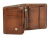 Портмоне BUGATTI ДОМ | DOMUS, с RFID защитой, коньячный цвет, натуральная воловья кожа, 10х2х12 см