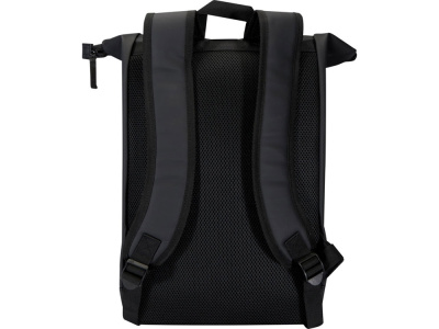 Переработанный рюкзак Реси Плюс 15 GRS с закручивающимся верхом объемом 18 л, черный