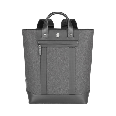 Сумка-рюкзак VICTORINOX Architecture Urban2 2-way Carry Tote 15'',серая,полиэстер/кожа,40x15x40см,20л
