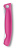 Нож для овощей VICTORINOX SwissClassic, складной, лезвие 11 см с волнистой кромкой, розовый