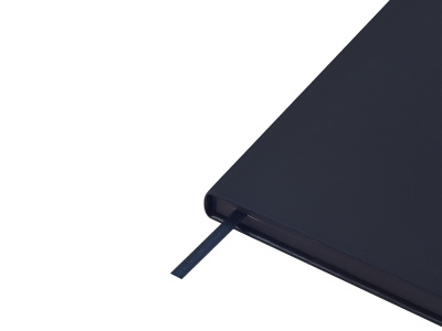 Ежедневник А5 Megapolis Color New soft-touch, темно-синий navy , размер А5