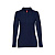 Рубашка-поло женская BERN WOMEN, д/р, тёмно-синий, XL, 100% хлопок, плотность 210 г/м2