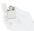 Зажигалка ZIPPO классическая с белым матовым покрытием | Classic White Matte, латунь/сталь, белая, матовая, 38x13x57 мм