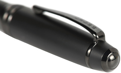 Перьевая ручка Cross Bailey Matte Black Lacquer, перо F. Цвет - черный.