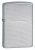 Зажигалка ZIPPO классическая хромированная с дугообразным узором | Classic Chrome Arch, латунь/сталь, серебристая, матовая, 38x13x57 мм