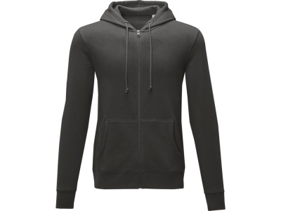 Мужская толстовка на молнии Theron, storm grey , размер 2XL