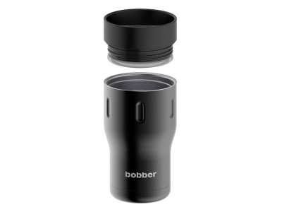 Термос питьевой, вакуумный, бытовой, тм bobber. Объем 0,35 литра. Артикул Tumbler-350 Black Coffee , размер 350 мл