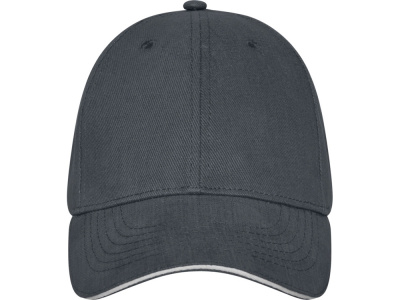 Бейсболка Darton, 6 панелей, storm grey
