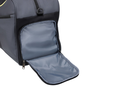 Сумка спортивная TORBER, серый, полиэстер, 57 х 28 х 30 см