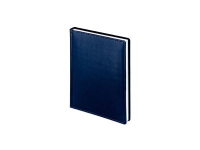 Ежедневник недатированный А6+ Velvet, темно-синий navy , размер A6+