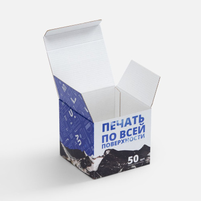 Коробка для кружек Tubbi и Visari с печатью на заказ