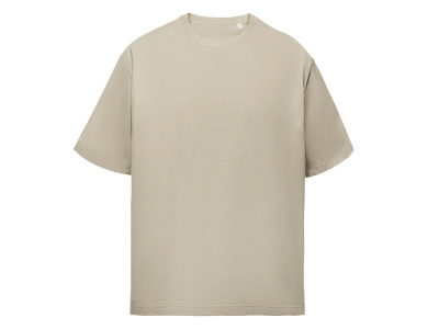 Футболка Kyoto из джерси 180 г/м2 с пич отделкой, унисекс, оливковый , размер XL