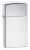 Зажигалка ZIPPO Slim® с покрытием High Polish Chrome, латунь/сталь, серебристая, 29x10x60 мм