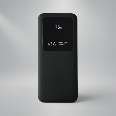 Внешний аккумулятор Kris soft touch, 10000mAh (Чёрный)