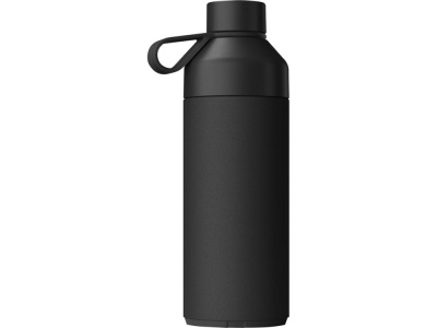 Бутылка для воды Big Ocean Bottle объемом 1000 мл с вакуумной изоляцией, черный , размер 1000 мл