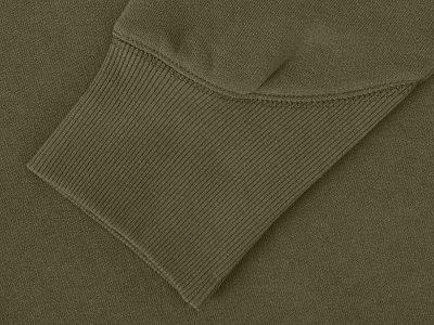 Худи унисекс Лагуна, зеленый лесной , размер 3XL