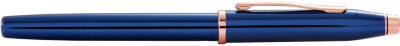 Перьевая ручка Cross Century II Translucent Cobalt Blue Lacquer, перо F