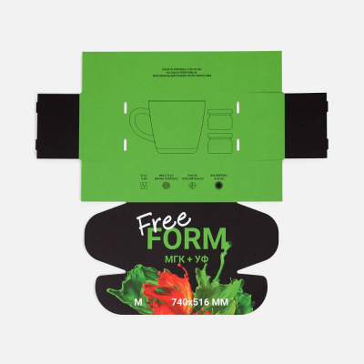 Коробка с печатью на заказ Freeform