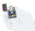 Зажигалка ZIPPO All Luck с покрытием Street Chrome, латунь/сталь, серебристая, 38x13x57 мм
