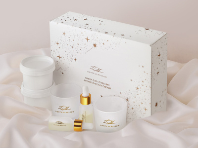 Набор для создания 2-х ароматических свечей: амбра и табак/маракуйя, сандал и пачули , размер С лого
