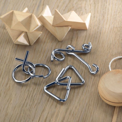 Набор: 3 головоломки бежевый