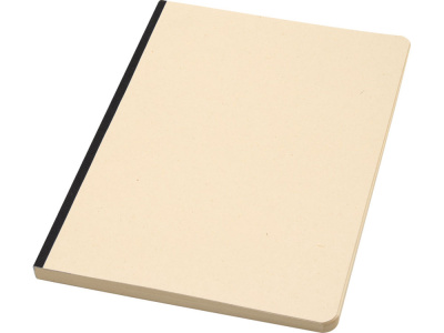 Блокнот из сахарного тростника и RPET А5 Liliana, натуральный/черный