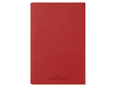 Ежедневник А5 недатированный Megapolis Velvet Flex, красный