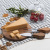 Набор для сыра PARMESAN, 25х17х2,4 см; дерево, картон