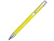 Шариковая ручка Moneta из переработанного алюминия (черные чернила) - Желтый
