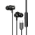 Стереогарнитура Stereo Aura ANC, USB-C, черный, Deppa