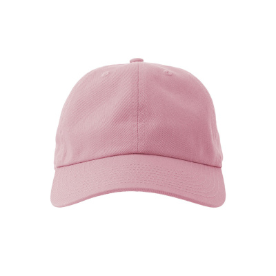 Бейсболка "DAD HAT-S", 6 клиньев, металлическая застежка, розовый, 100% хлопок, 270 г/м2