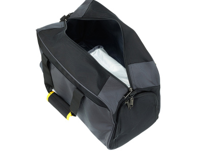 Сумка спортивная TORBER, серый, полиэстер, 48 х 24 х 30 см