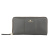 Кошелёк Cross Kelly Wall Stone, кожа наппа, гладкая, цвет серый, 19,5 x 10,2 x 2 см
