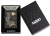 Зажигалка ZIPPO Western с покрытием High Polish Black, латунь/сталь, черная, глянцевая, 38x13x57 мм