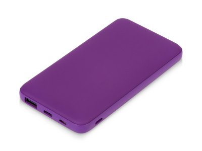Подарочный набор с бутылкой для воды и повербанком С2, 10000 mAh, фиолетовый , размер 10000 mAh