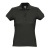 Поло женское PASSION, черный, 2XL, 100% хлопок, 170 г/м2