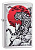 Зажигалка ZIPPO Азиатский тигр с покрытием матовый хром | Asian Tiger Brushed Chrome, латунь/сталь, серебристая, 38x13x57 мм