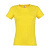 Футболка "Miss", солнечно-желтый_M, 100% х/б, 150 г/м2