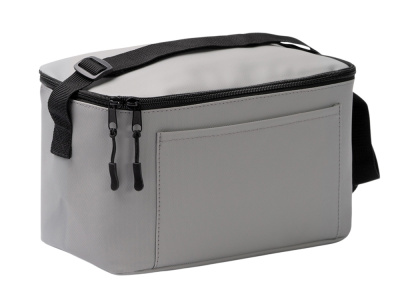 Сумка-холодильник из искусственной кожи с регулируемыми ручками Дэнвер (DENVER), серый