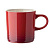 Ceramic mug 290ml красный