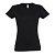 Футболка женская IMPERIAL WOMEN, глубокий черный, XXL, 100% хлопок, 190 г/м2
