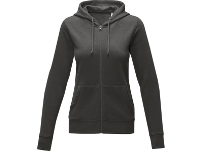 Женская толстовка на молнии Theron, storm grey , размер 2XL