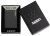 Зажигалка ZIPPO Logo с покрытием Black Crackle™, латунь/сталь, чёрная, матовая, 38x13x57 мм